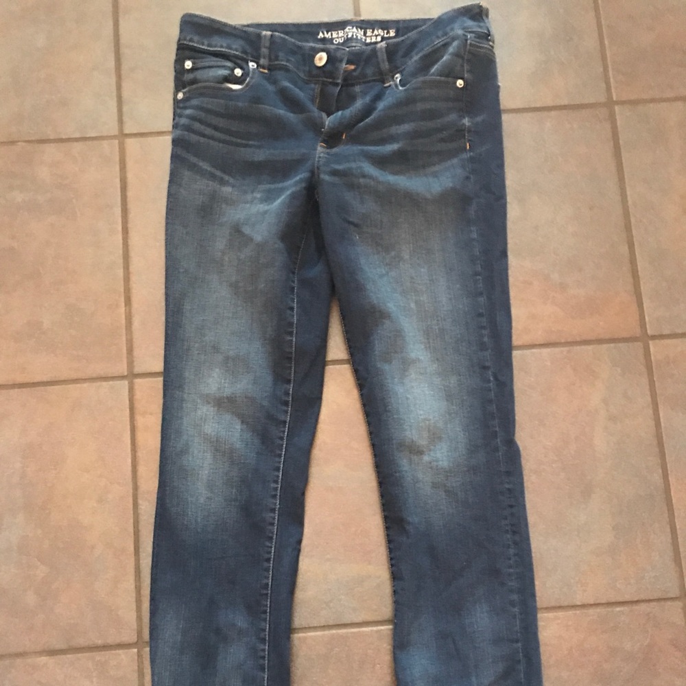 American Eagle Women’s Straight Jean - 12 x long